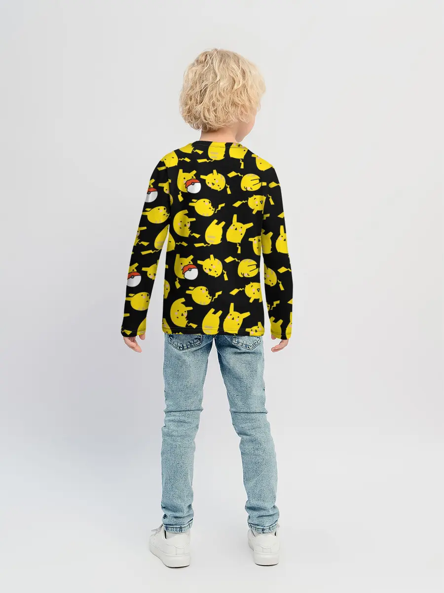 Детский лонгслив / Пикачу