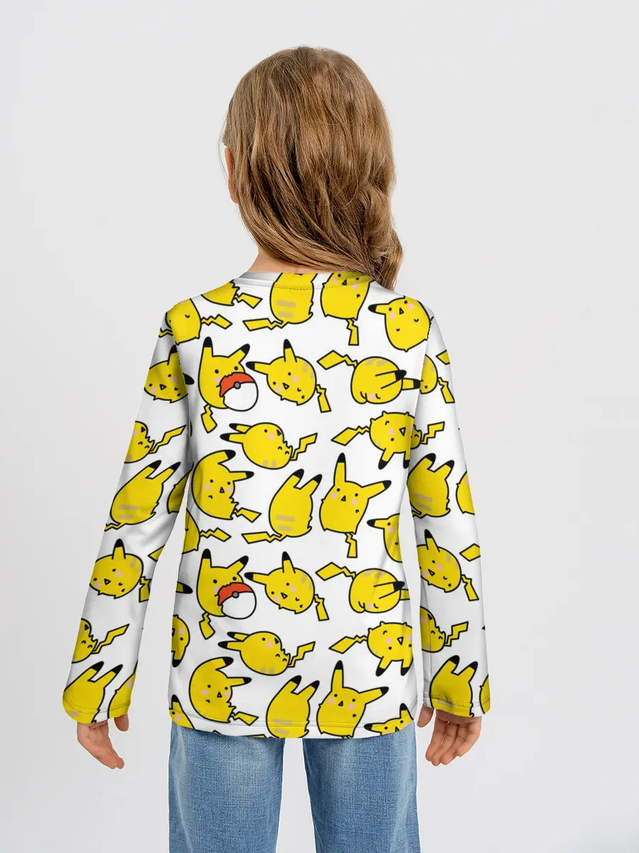Детский лонгслив / Пикачу