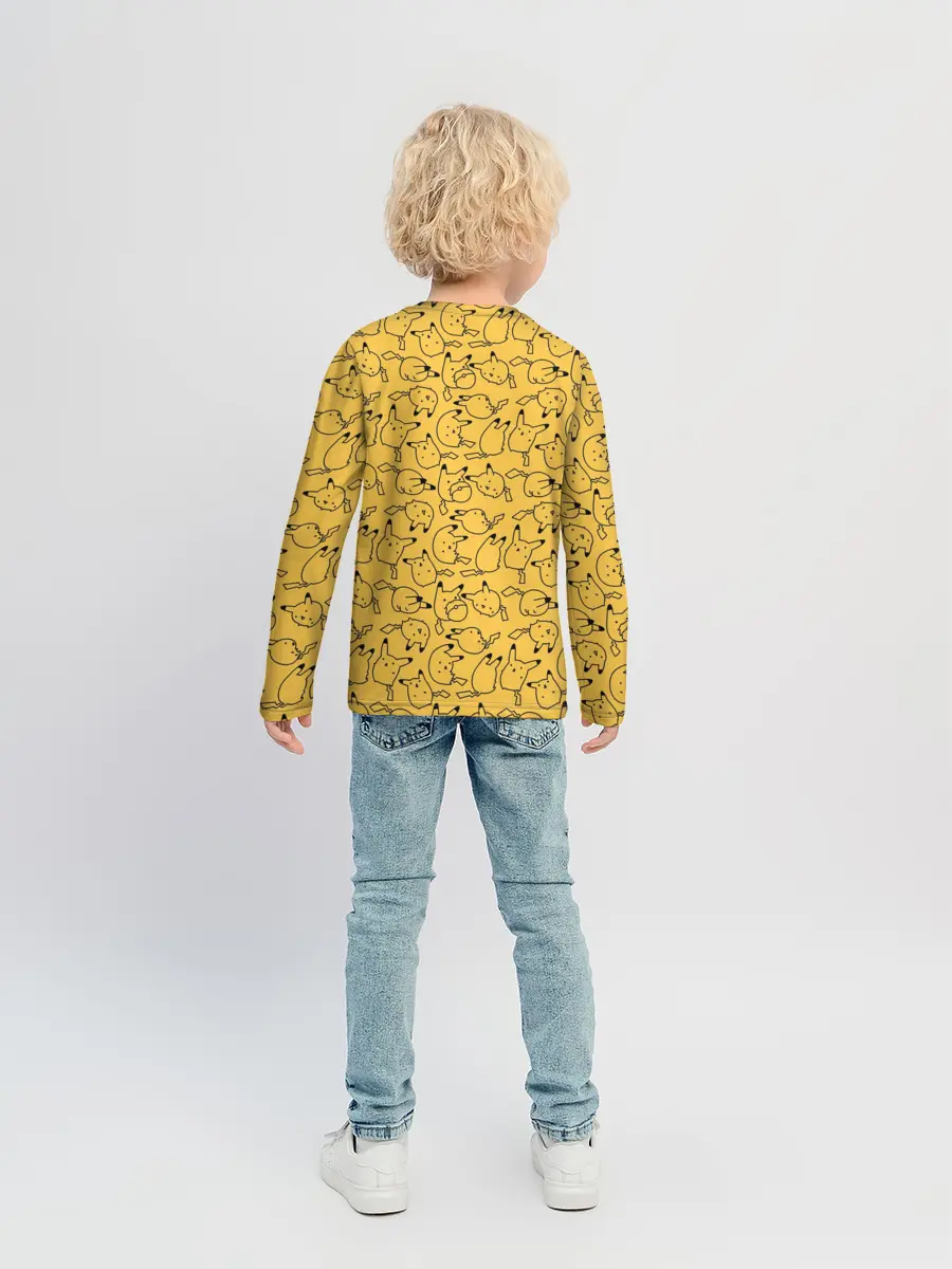 Детский лонгслив / Покемон Пикачу