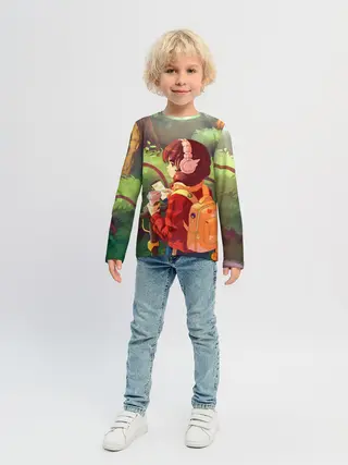 Детский лонгслив / STUDY GIRL