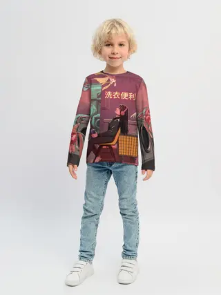 Детский лонгслив / Стирка