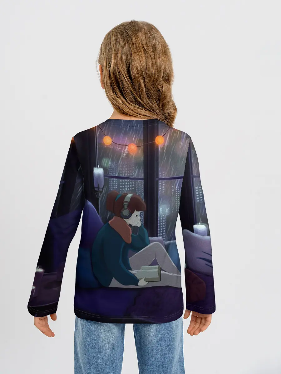 Детский лонгслив / СИЖУ ДОМА