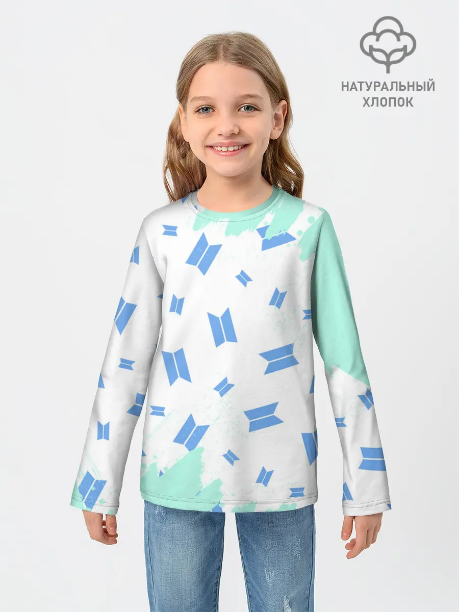 Детский лонгслив / BTS / БТС