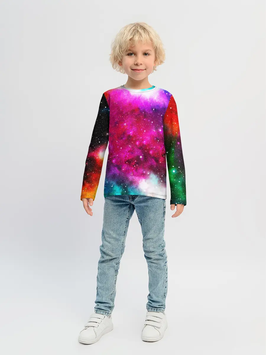 Детский лонгслив / Туманность