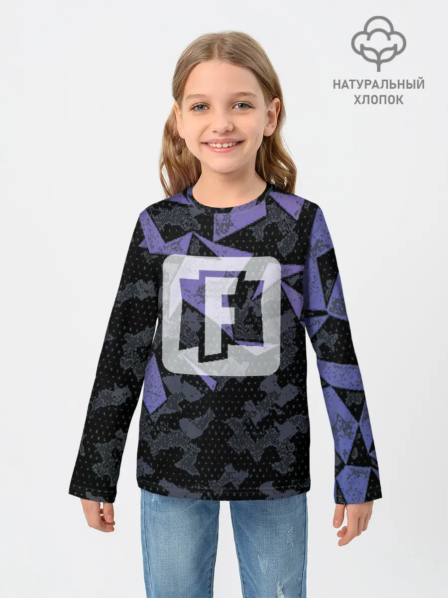 Детский лонгслив / Фортнайт