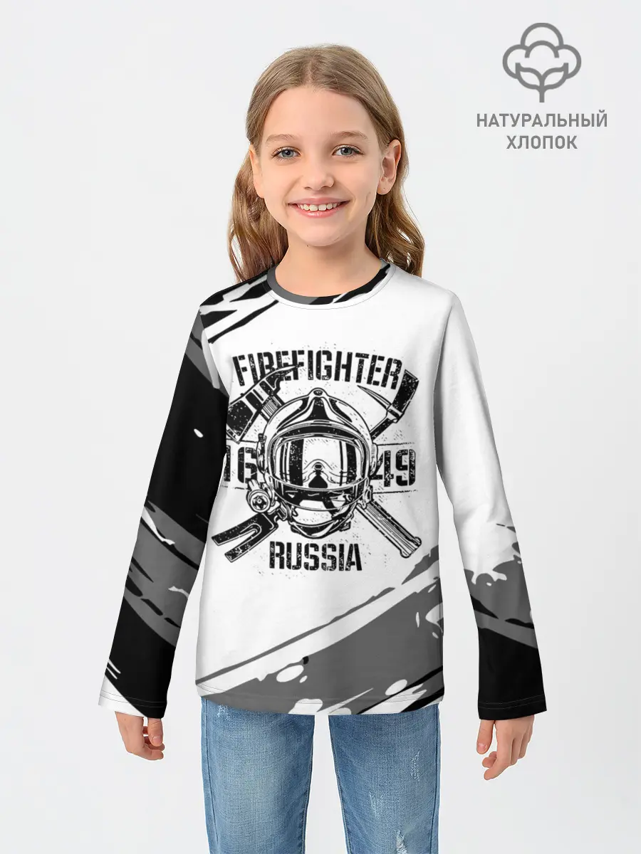 Детский лонгслив / FIREFIGHTER 1649 RUSSIA