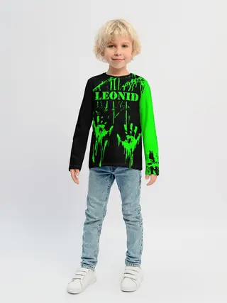 Детский лонгслив / Леонид