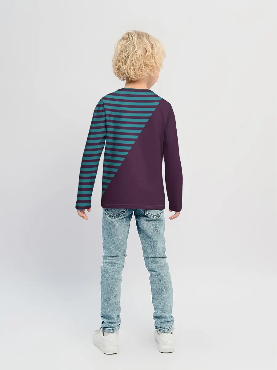 Детский лонгслив / texture