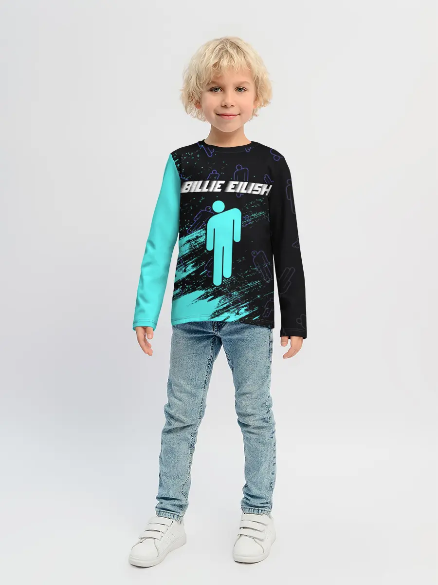 Детский лонгслив / BILLIE EILISH / БИЛЛИ АЙЛИШ
