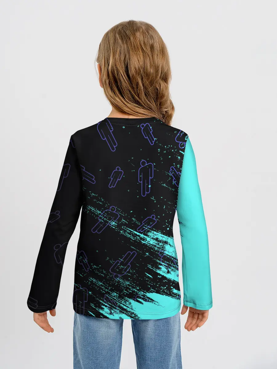 Детский лонгслив / BILLIE EILISH / БИЛЛИ АЙЛИШ