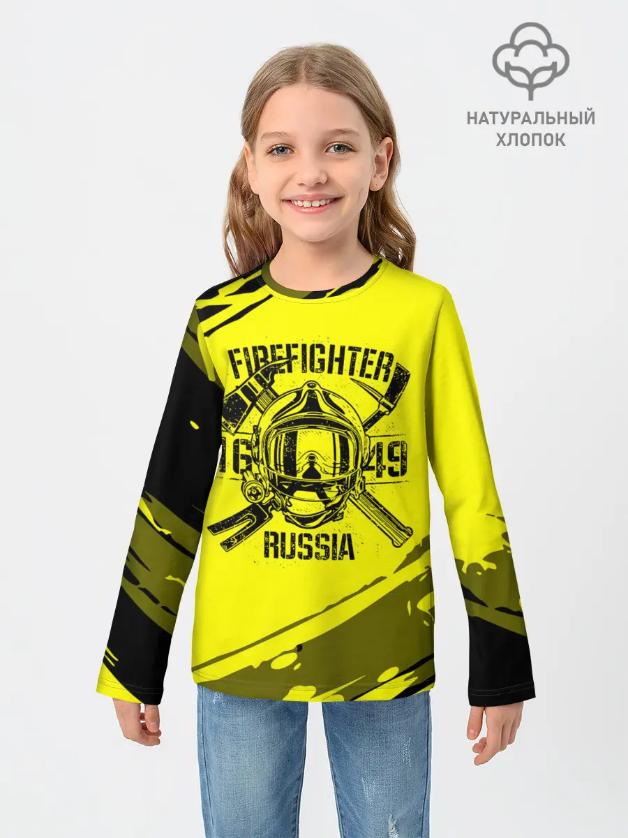 Детский лонгслив / FIREFIGHTER 1649 RUSSIA