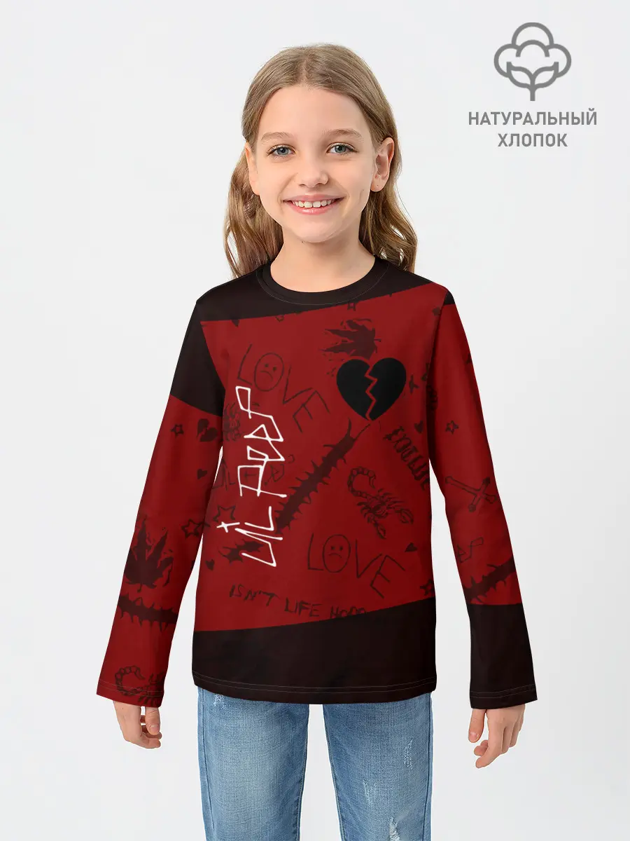 Детский лонгслив / LIL PEEP / ЛИЛ ПИП