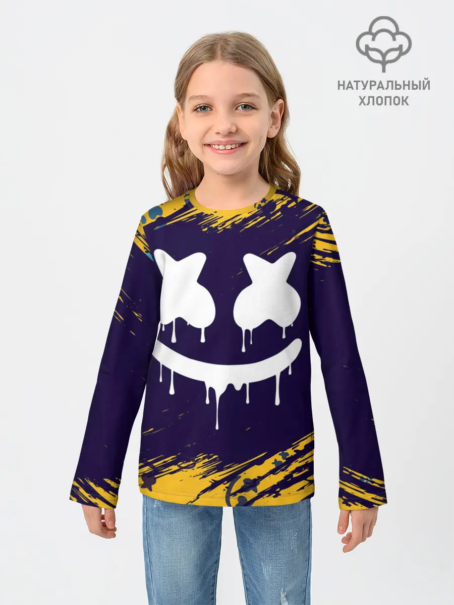 Детский лонгслив / MARSHMELLO / МАРШМЕЛЛОУ