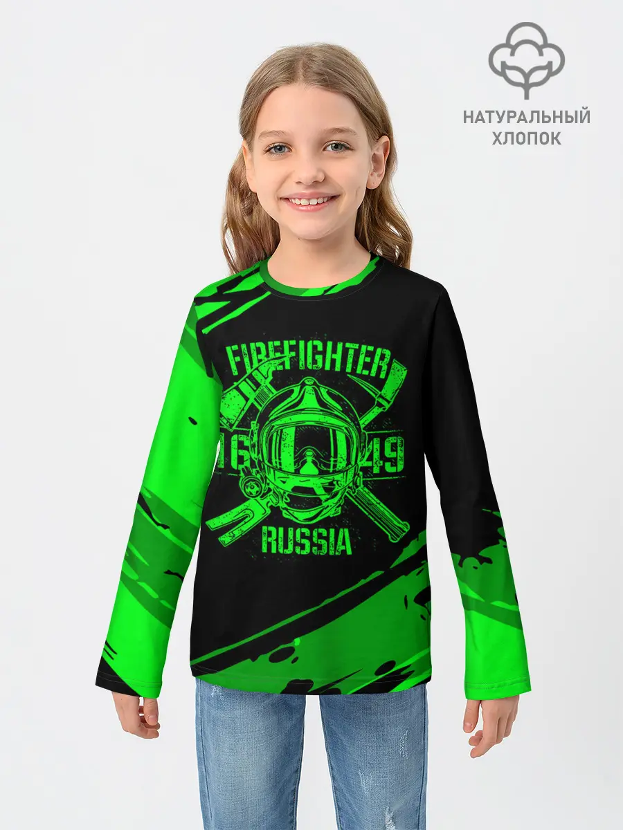 Детский лонгслив / FIREFIGHTER 1649 RUSSIA