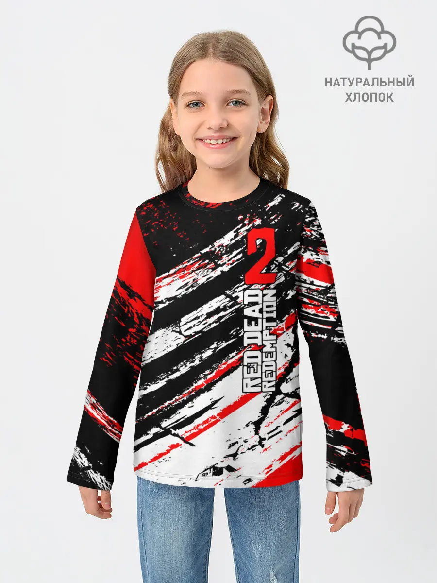 Детский лонгслив / Red Dead Redemption 2
