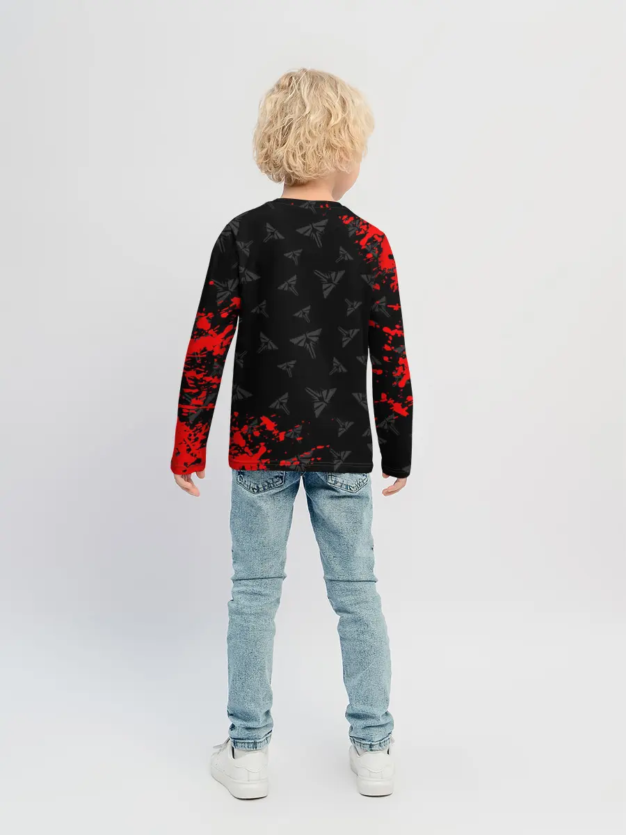 Детский лонгслив / THE LAST OF US 2 ТАТУ ЭЛЛИ