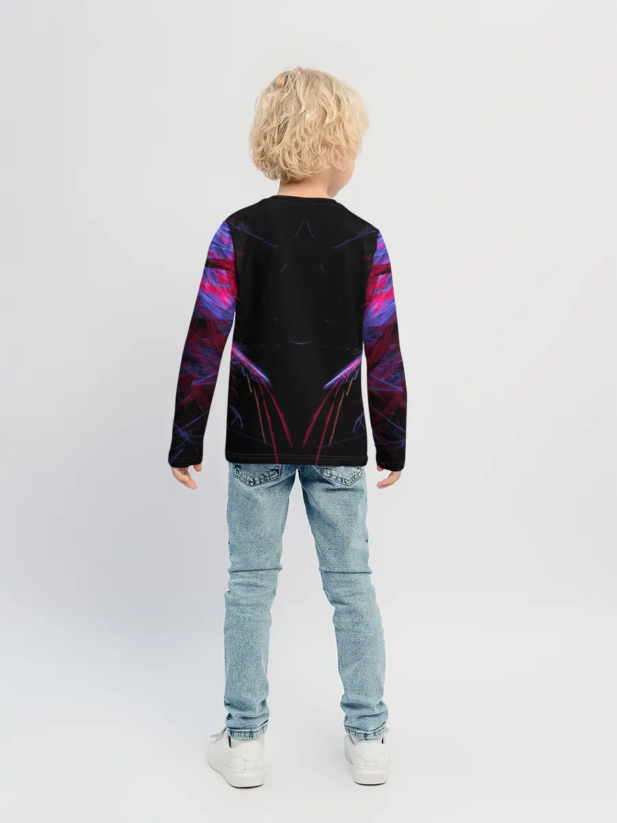 Детский лонгслив / N7 | Neon Style
