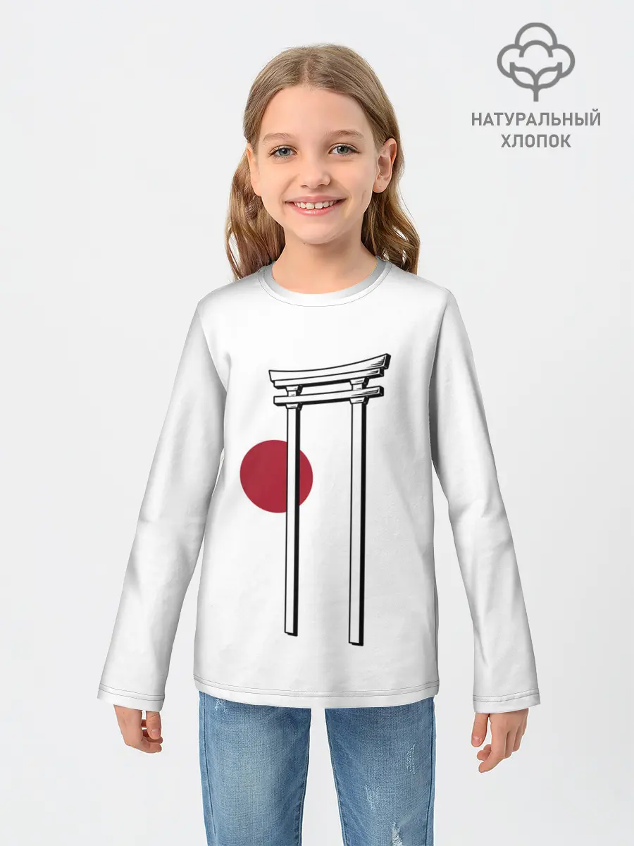Детский лонгслив / Япония Тории | Torii in Japan