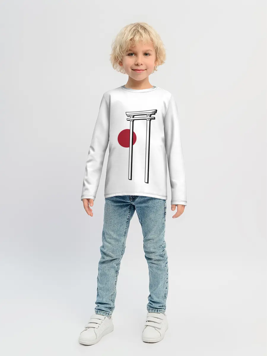 Детский лонгслив / Япония Тории | Torii in Japan