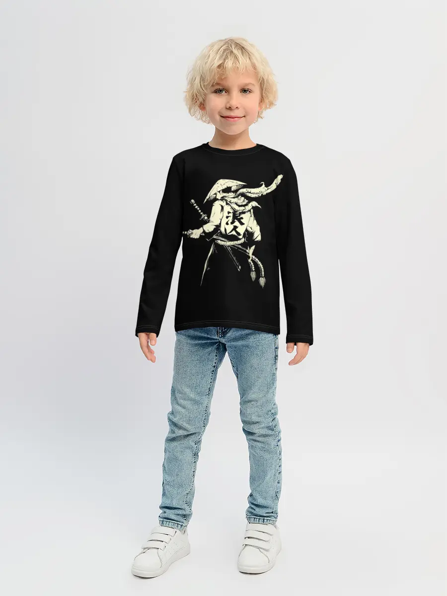 Детский лонгслив / ЛИК САМУРАЯ | SAMURAI