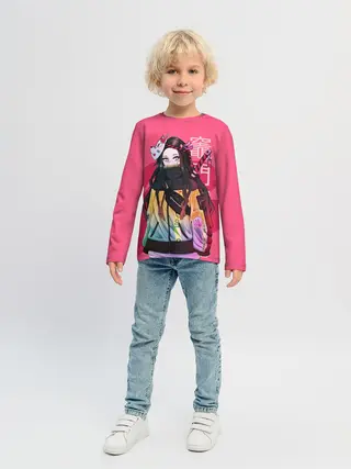 Детский лонгслив / Нэдзуко Камадо