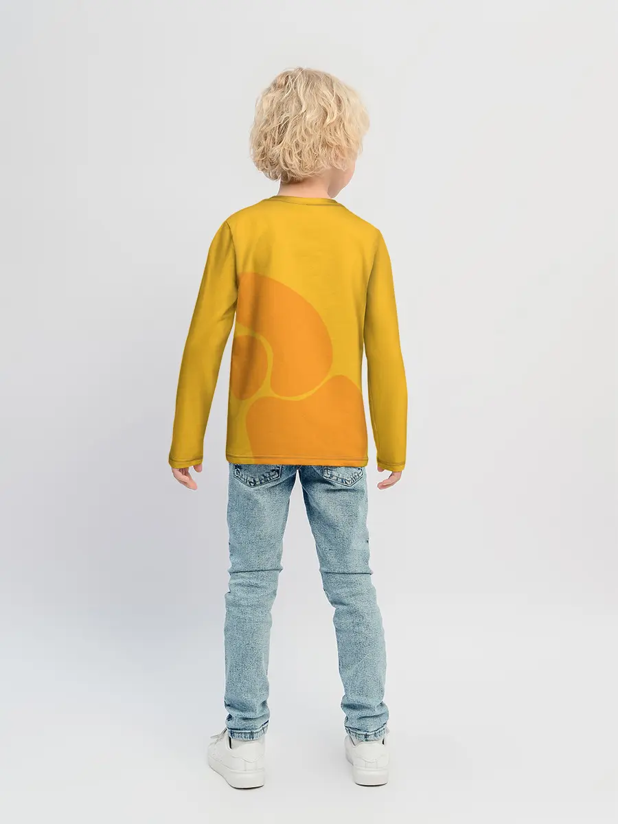 Детский лонгслив / Зеницу Агацума с клинком