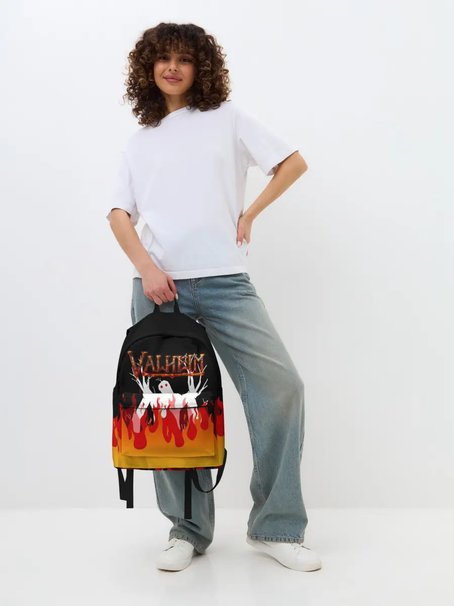 Рюкзак джинсовый / VALHEIM