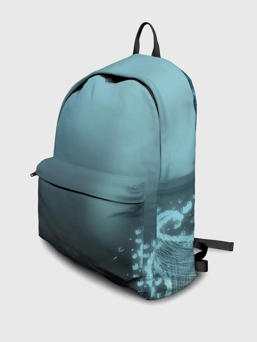 Рюкзак джинсовый / Водяные свечения