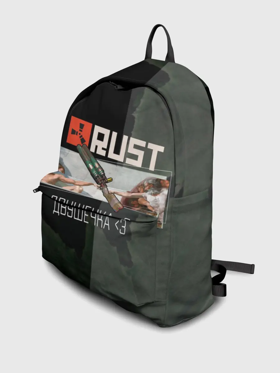 Рюкзак джинсовый / Rust | Мамкин Рейдер | Раст