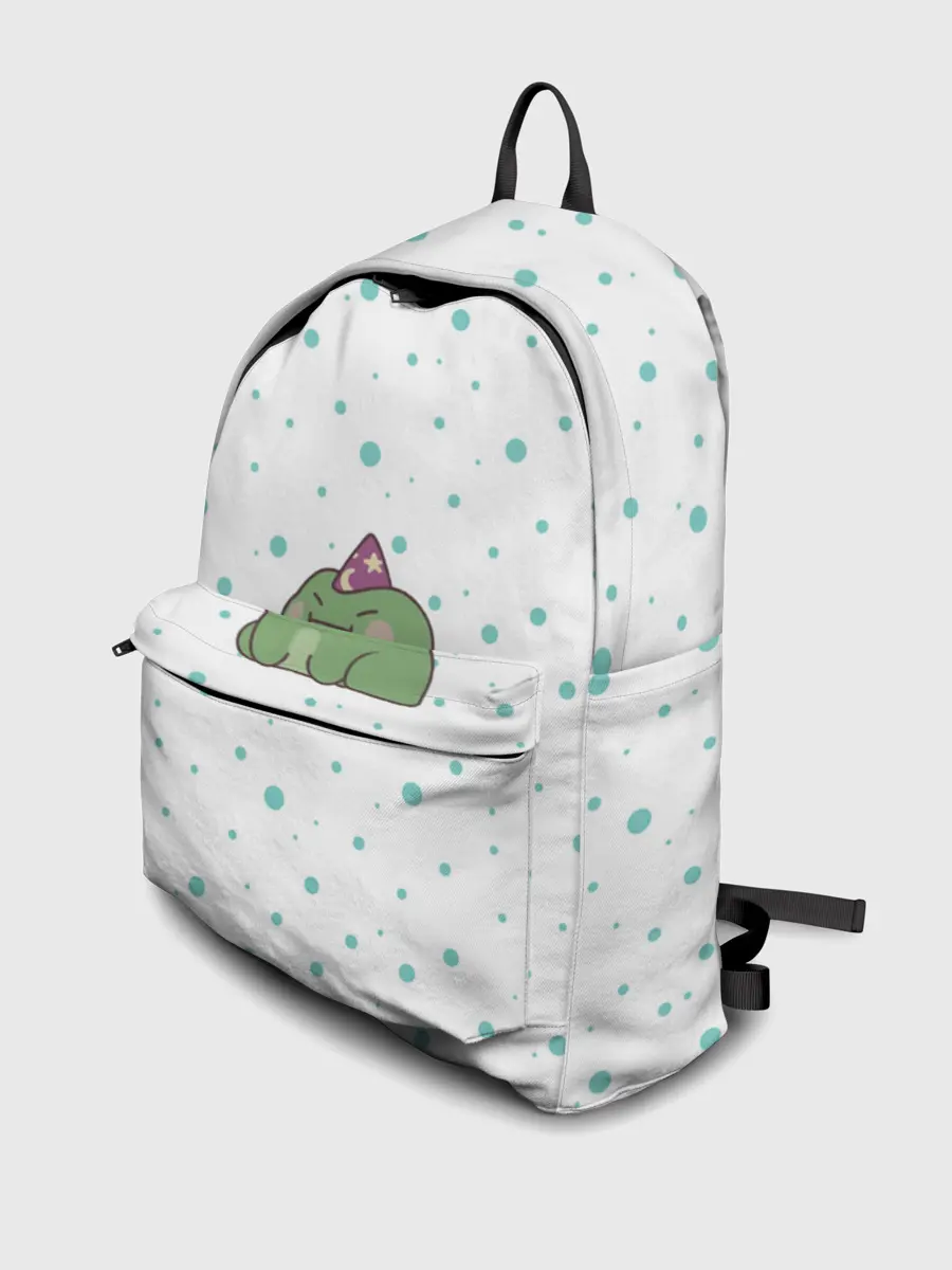 Рюкзак джинсовый / лягушка-маг