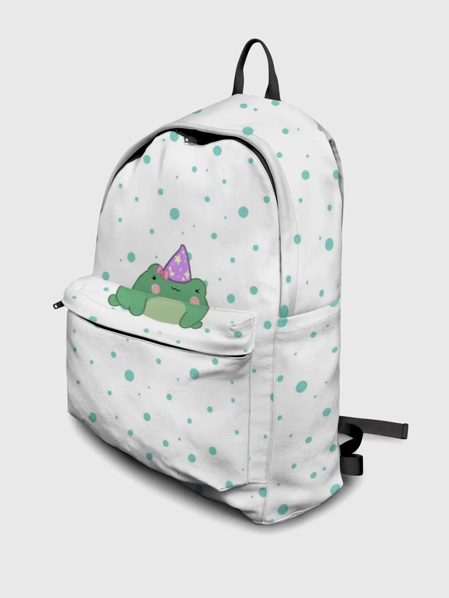 Рюкзак джинсовый / лягушка-маг