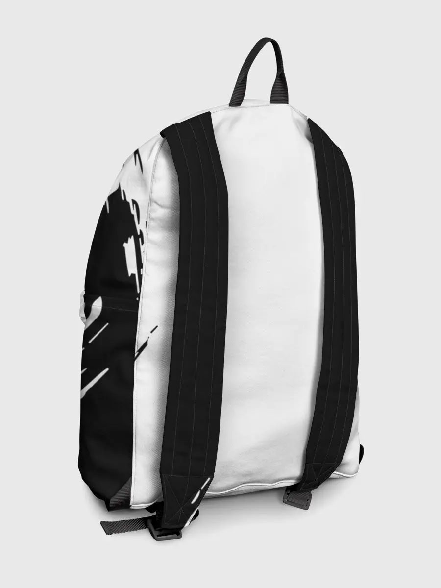 Рюкзак джинсовый / черный клеывер аниме