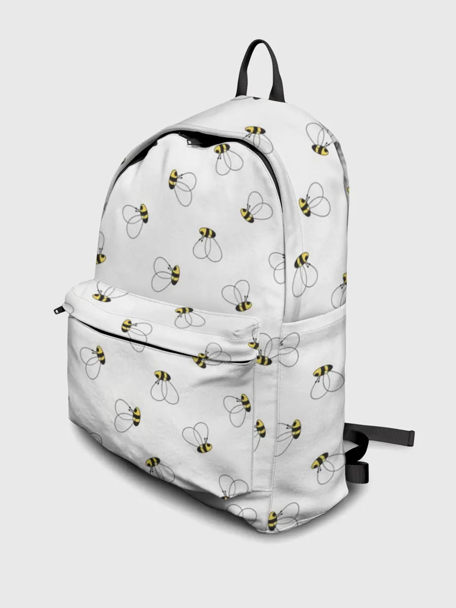 Рюкзак джинсовый / Пчелиный Узор