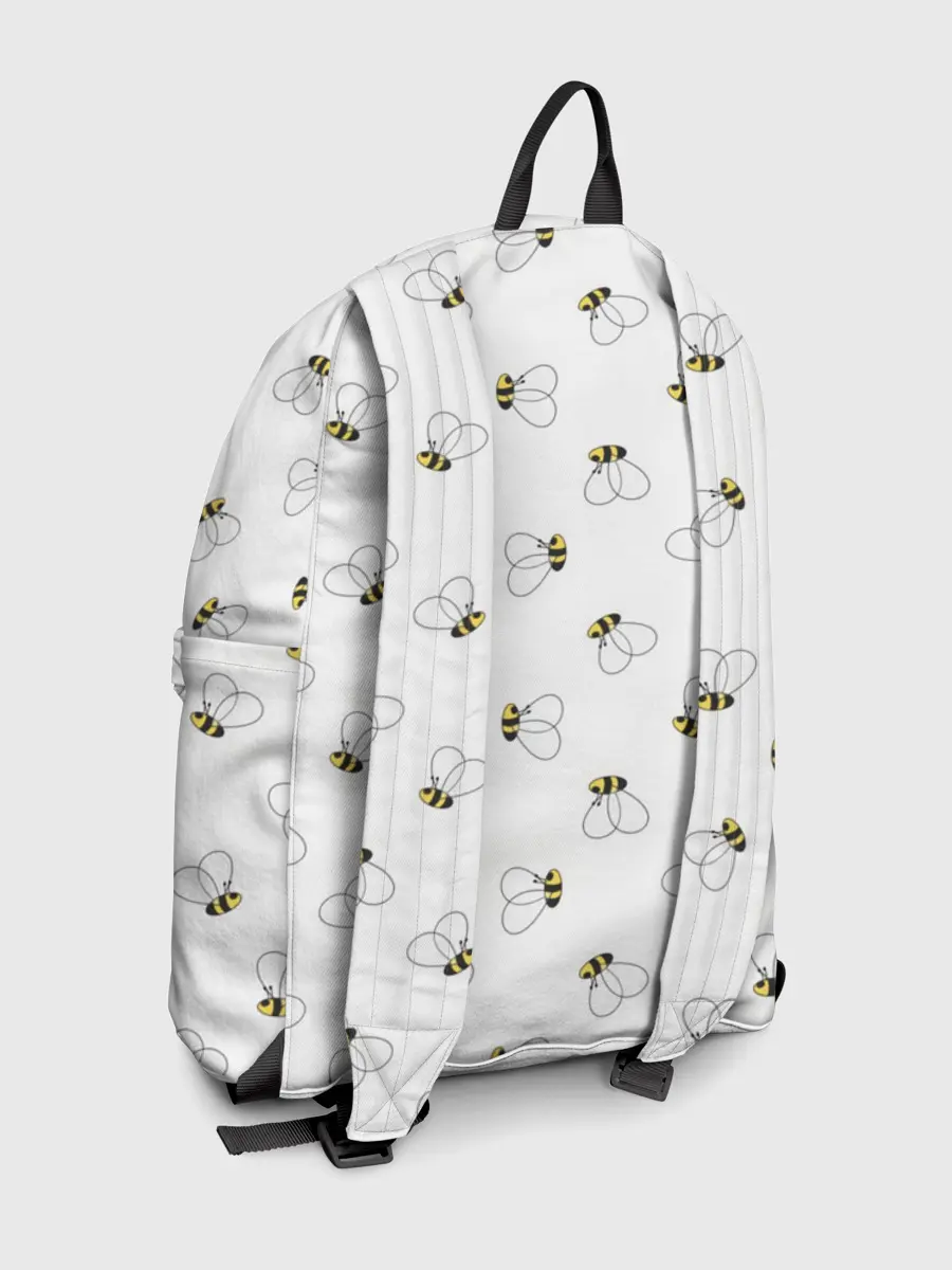 Рюкзак джинсовый / Пчелиный Узор