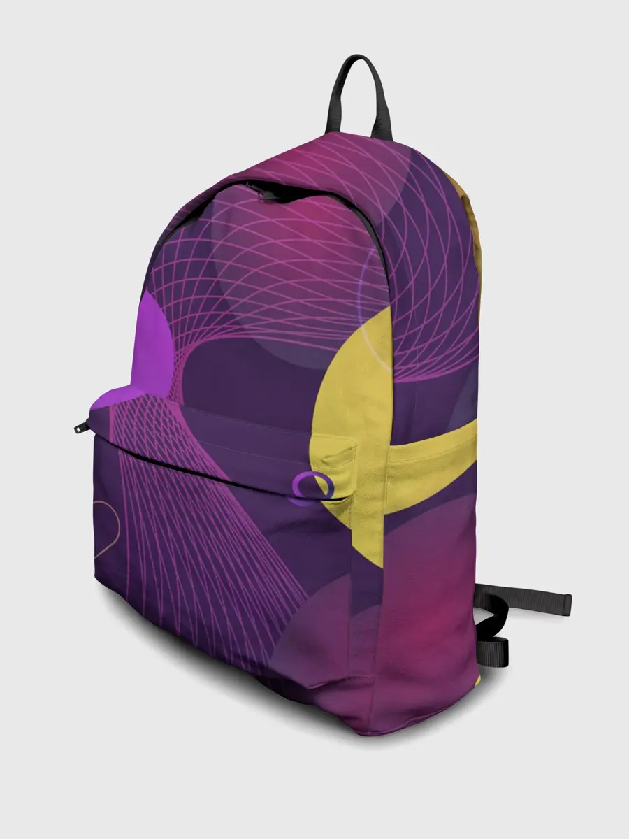 Рюкзак джинсовый / ГЕОМЕТРИЧЕСКИЕ ЛИНИИ