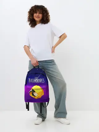 Рюкзак джинсовый / LITTLE NIGHTMARES