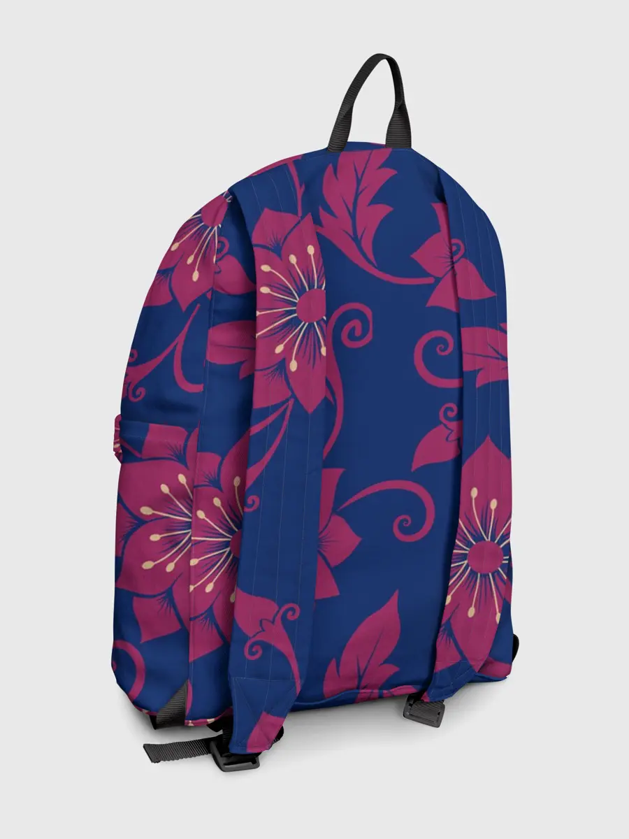 Рюкзак джинсовый / Цветы