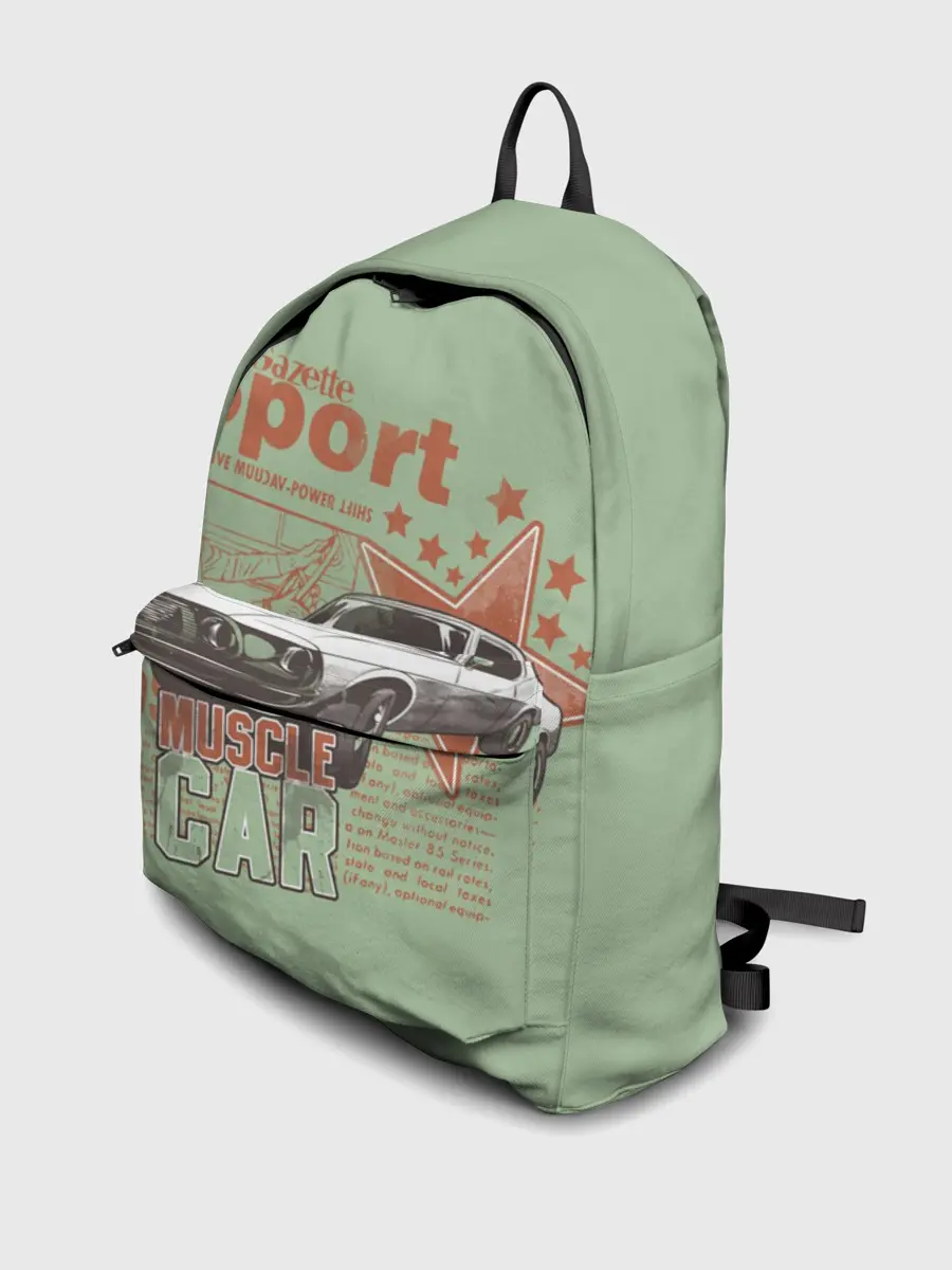 Рюкзак джинсовый / Muscle car