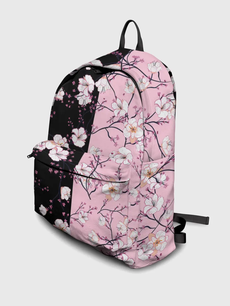 Рюкзак джинсовый / САКУРА | SAKURA | ВИШНЯ