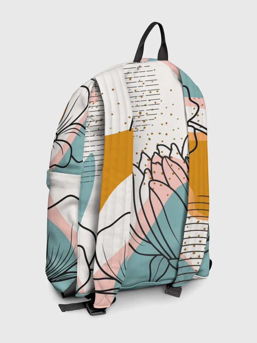 Рюкзак джинсовый / Цветы