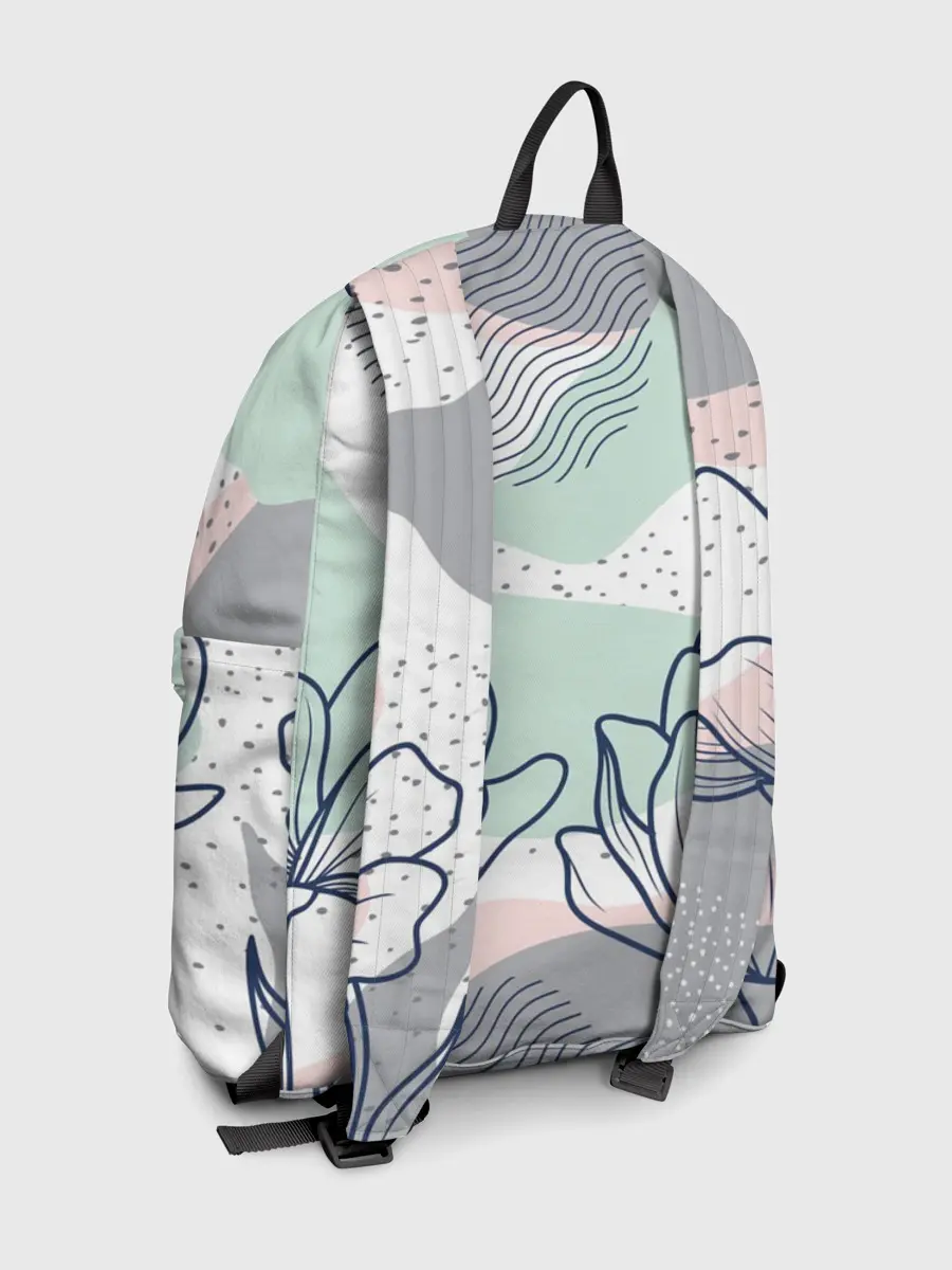 Рюкзак джинсовый / Цветы