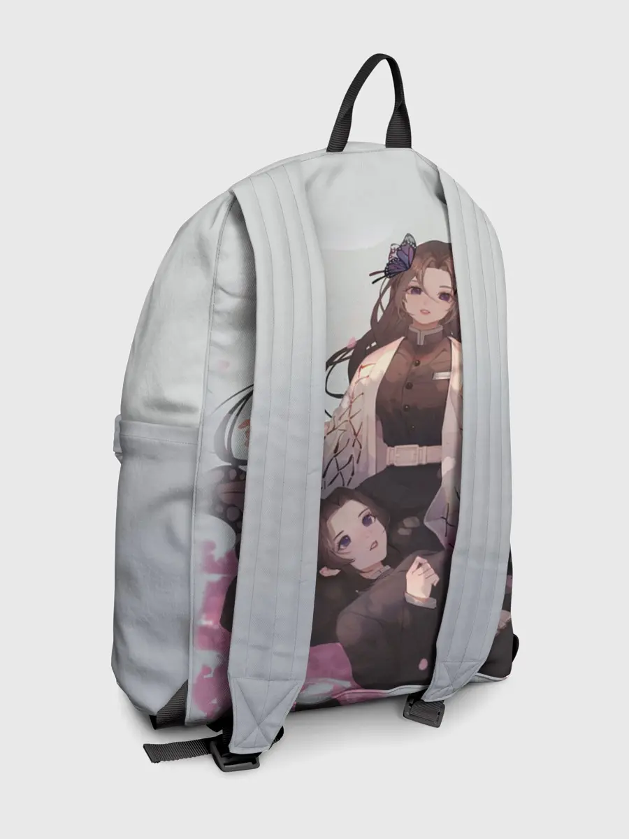 Рюкзак джинсовый / КЛИНОК РАССЕКАЮЩИЙ ДЕМОНОВ