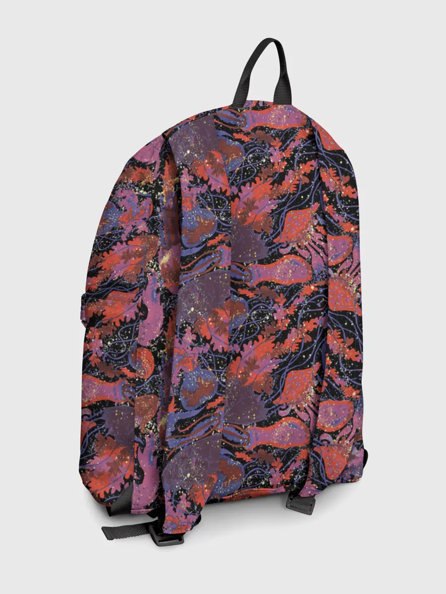 Рюкзак джинсовый / Медузы