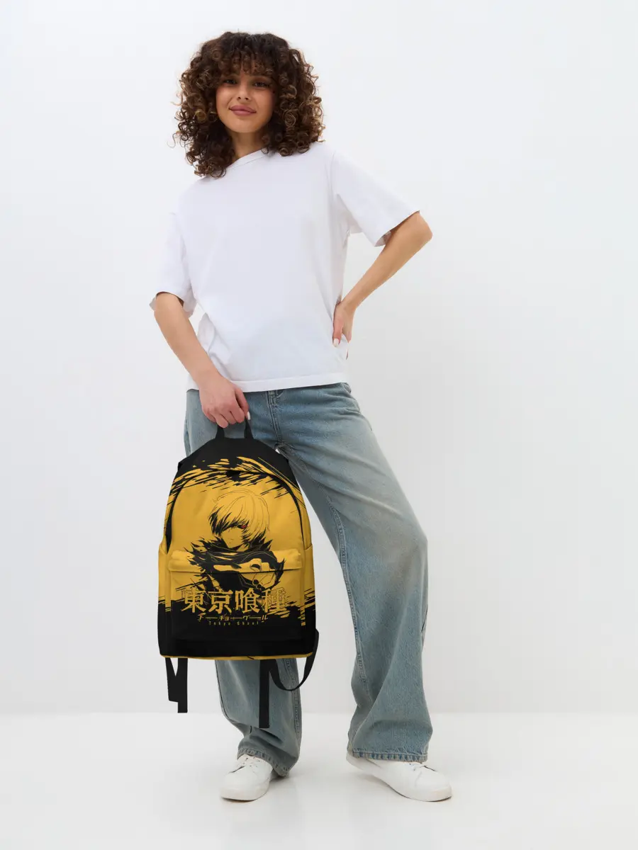 Рюкзак джинсовый / Канеки Кен