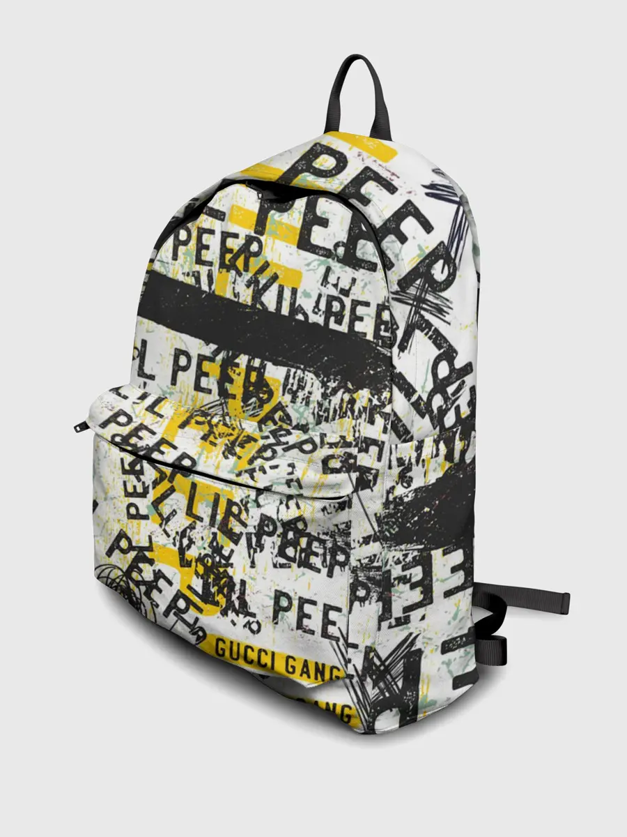 Рюкзак джинсовый / LIL PEEP Vintage Graffiti Wall