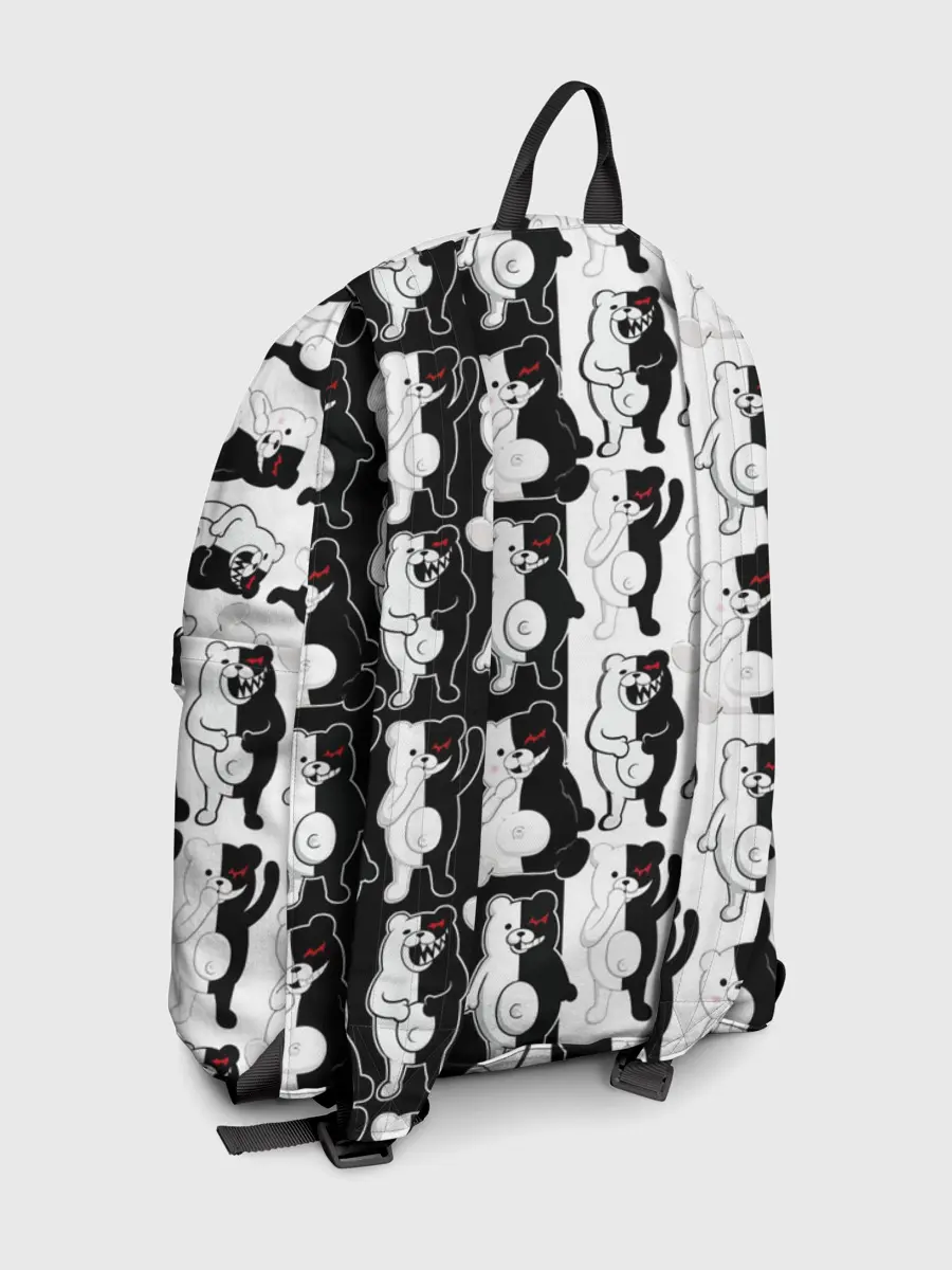 Рюкзак джинсовый / MONOKUMA / МОНОКУМА ПАТТЕРН