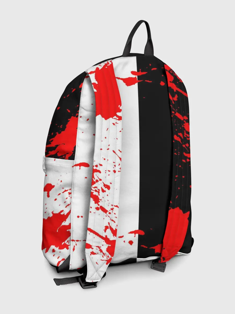 Рюкзак джинсовый / monokuma с молотком