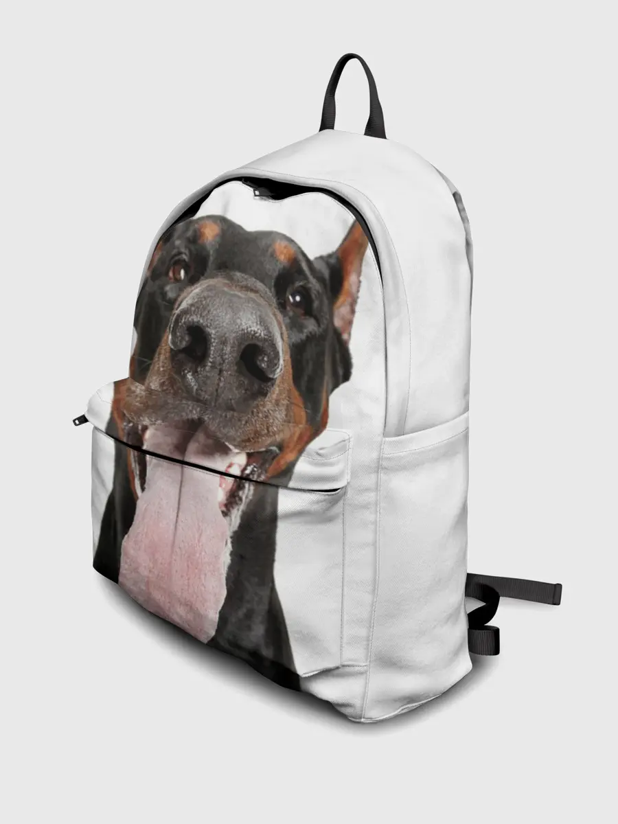 Рюкзак джинсовый / Доберман / Doberman