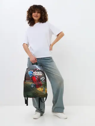 Рюкзак джинсовый / Rocket League