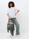 Рюкзак джинсовый / Розы